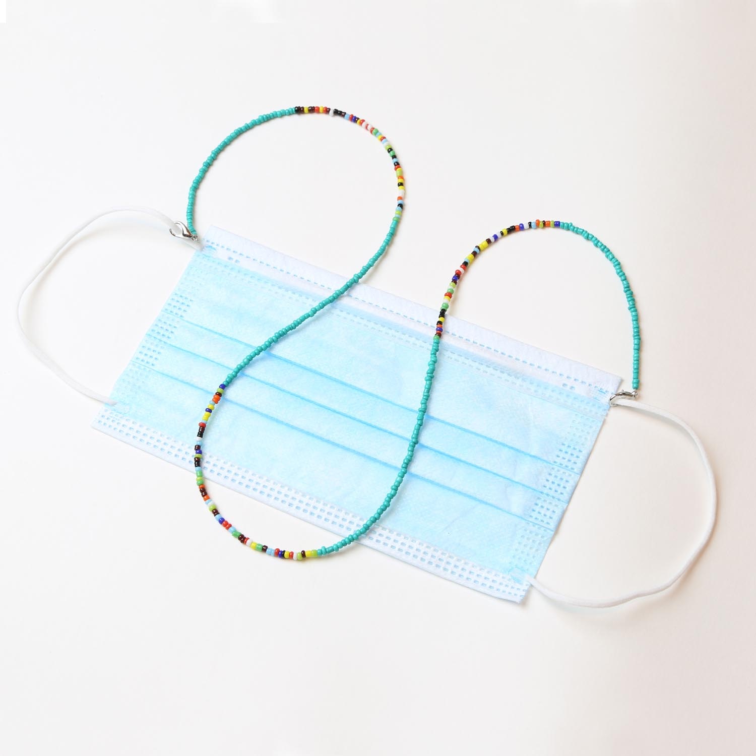Mask Grass Lanyard マスク・グラスランヤード・マスクホルダー  ビーズタイプ