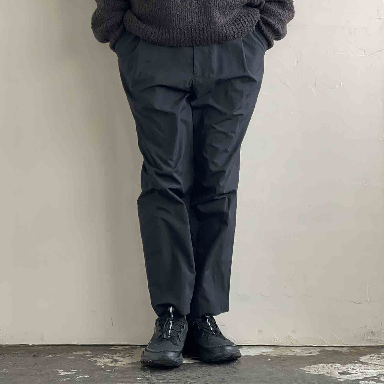 FANTASTICDAYS MENS ファンタスティックデイズ メンズ ANYWEATHER ナイロンイージーパンツ ブラック