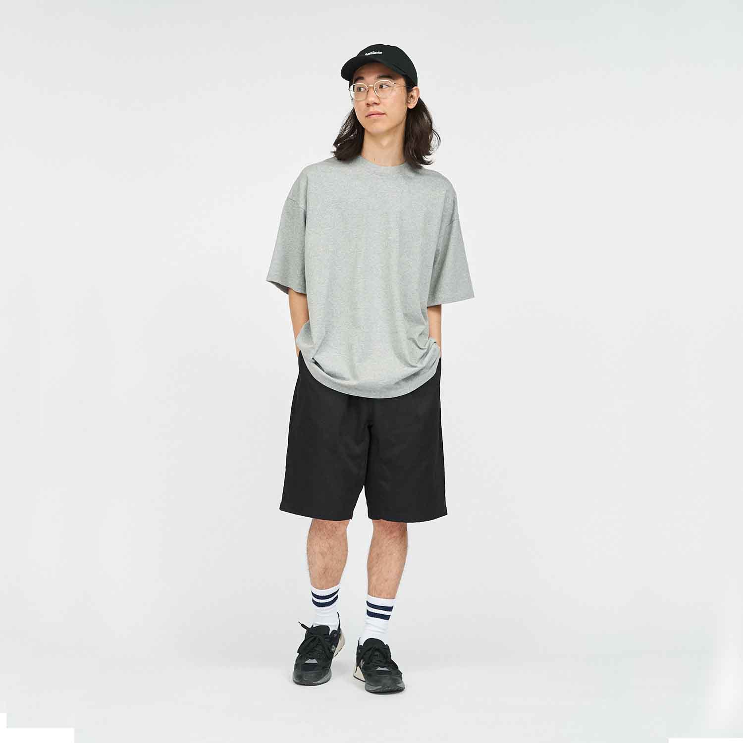 FreshService フレッシュサービス 2-PACK CORPORATE S/S TEE 2パックコーポレートTシャツ H.GRAY ヘザーグレー