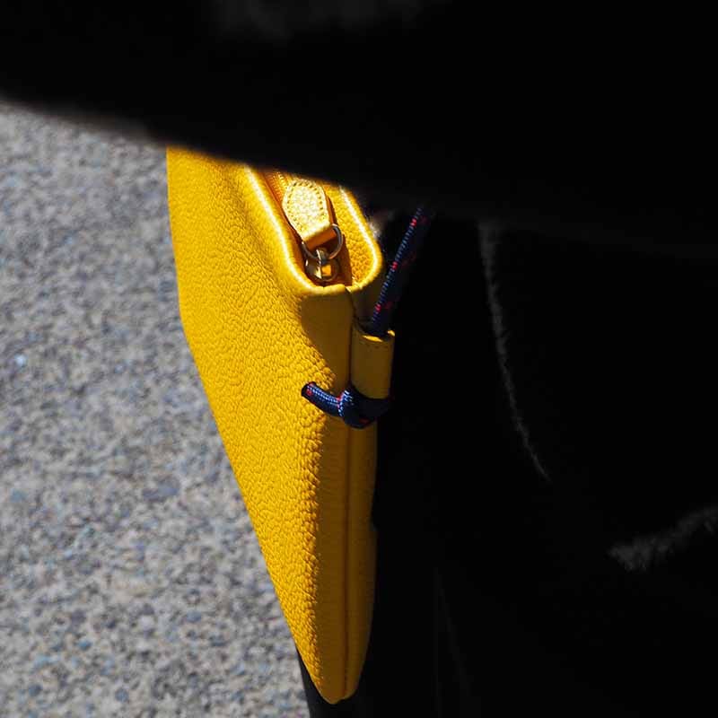 KUBERA9981 クベラ9981 SACOCHE サコッシュ SHRUNKEN CALF シュラン