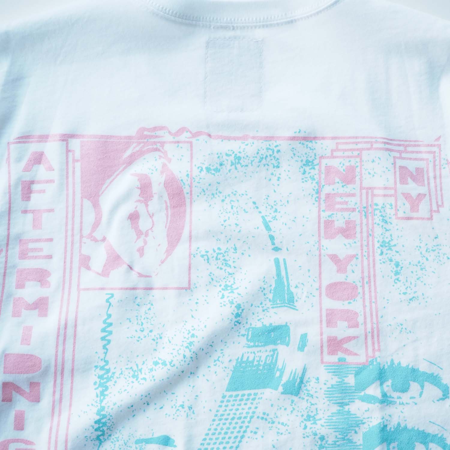 am / after midnight nyc エーエム アフターミッドナイト NEW YORK TEE プリントＴシャツ ホワイト