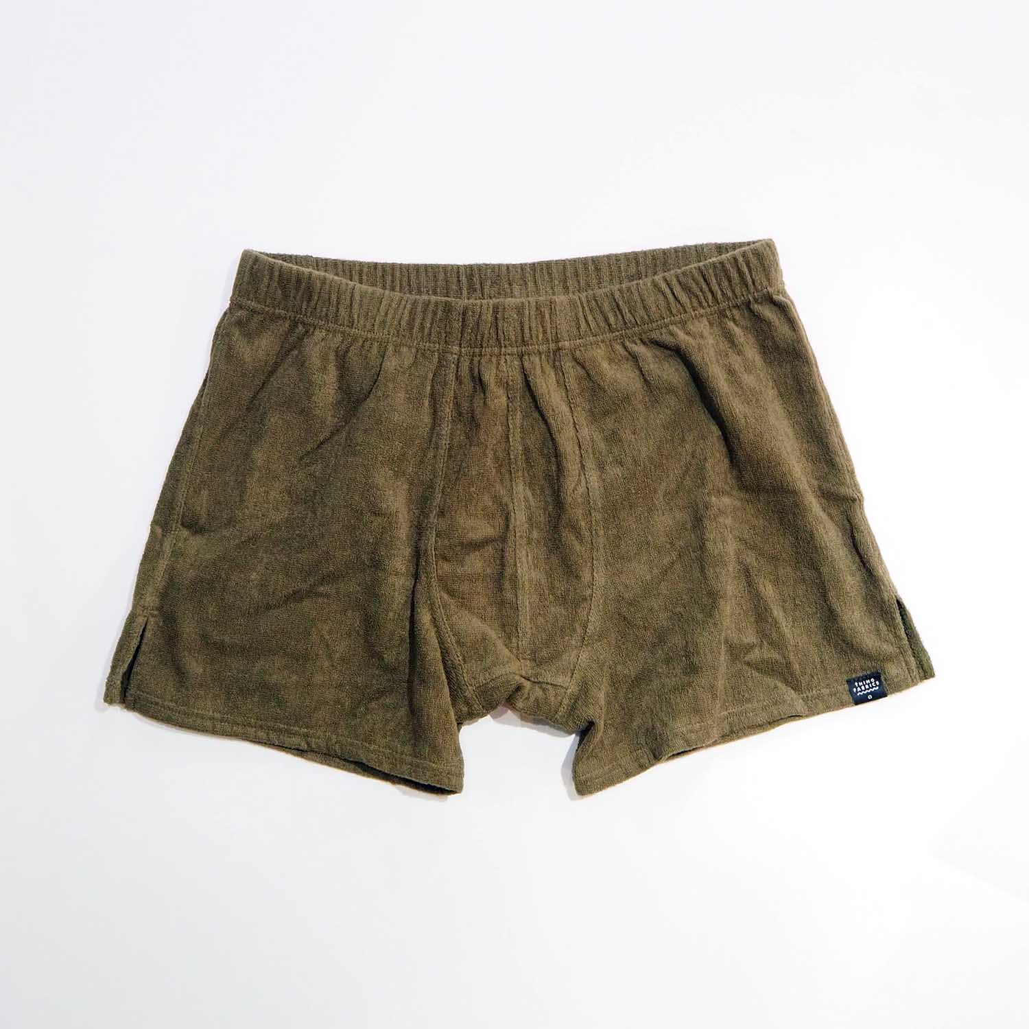 THING FABRICS シングファブリックス TF Boxer Shorts ボクサーショーツ オリーブ