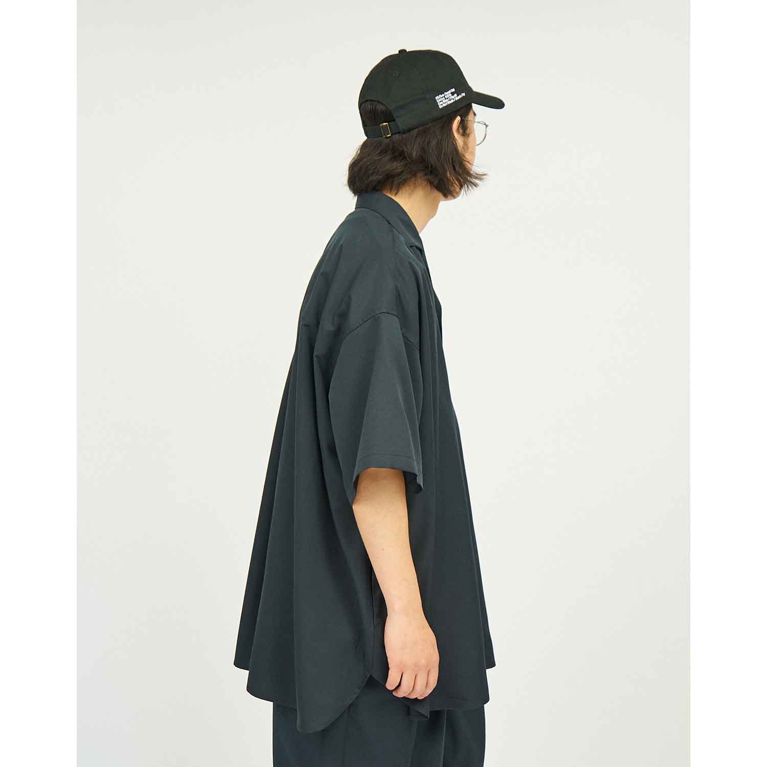 FreshService フレッシュサービス COOLFIBER OPEN COLLAR S/S SHIRT