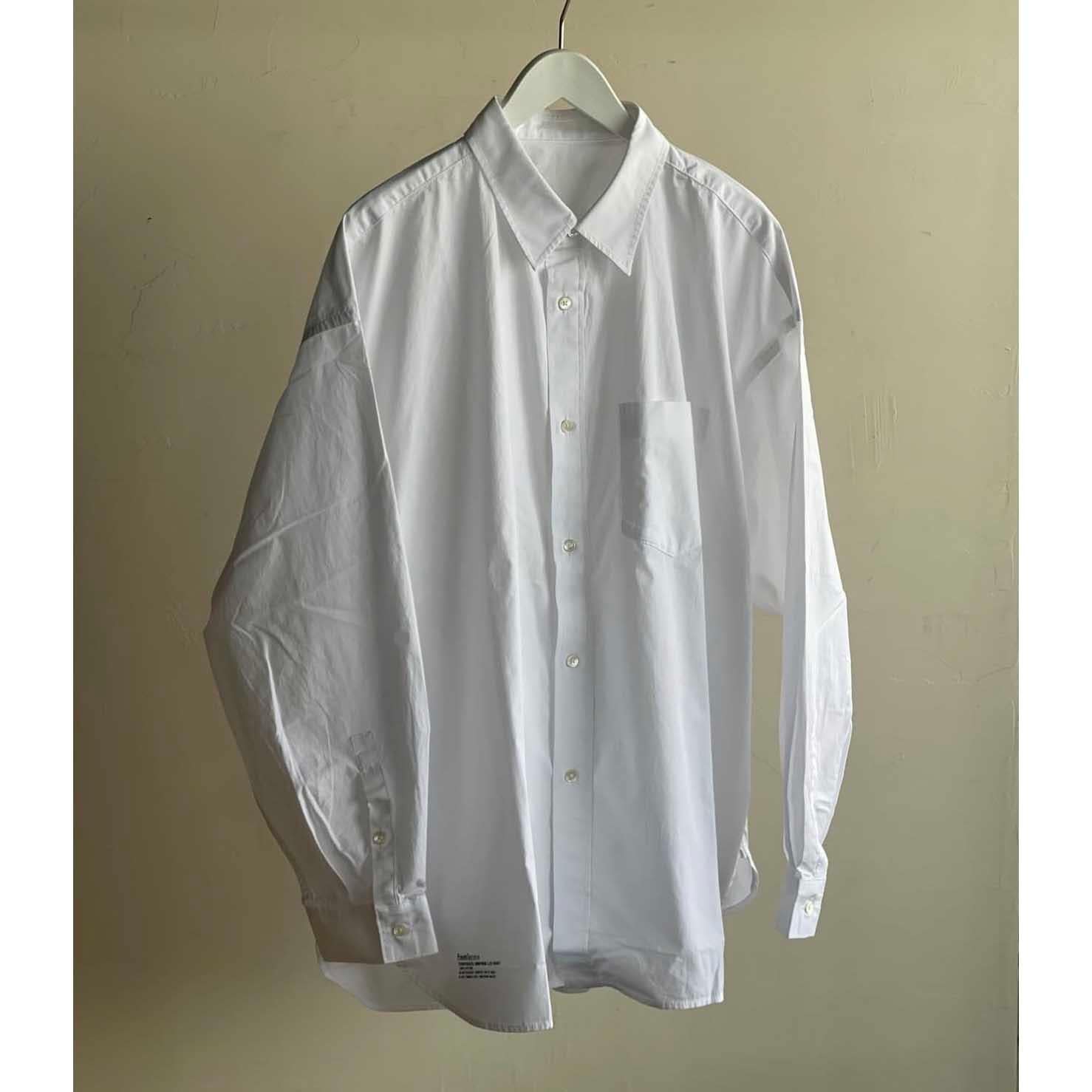 FreshService フレッシュサービス CORPORATE UNIFORM L/S SHIRT コーポレートユニフォームシャツ WHITE