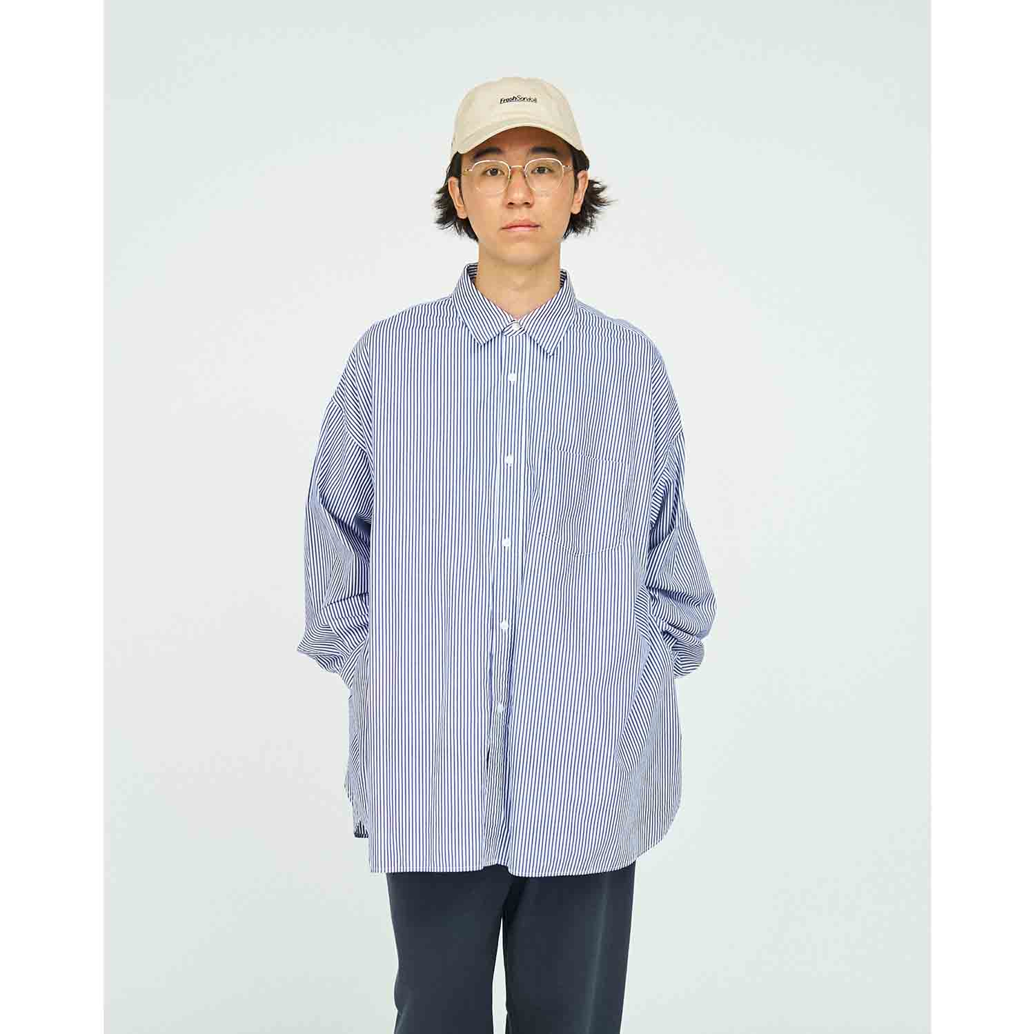 FreshService フレッシュサービス CORPORATE UNIFORM L/S SHIRT コーポレートユニフォームシャツ WHITE