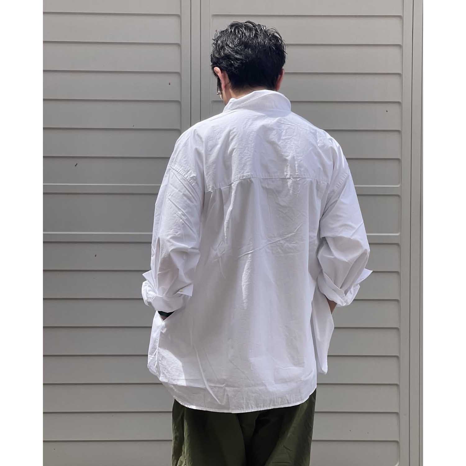 FreshService フレッシュサービス CORPORATE UNIFORM L/S SHIRT コーポレートユニフォームシャツ WHITE