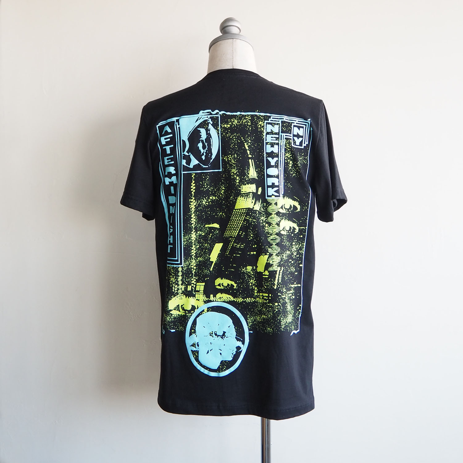 am / after midnight nyc エーエム アフターミッドナイト NEW YORK TEE プリントＴシャツ ブラック