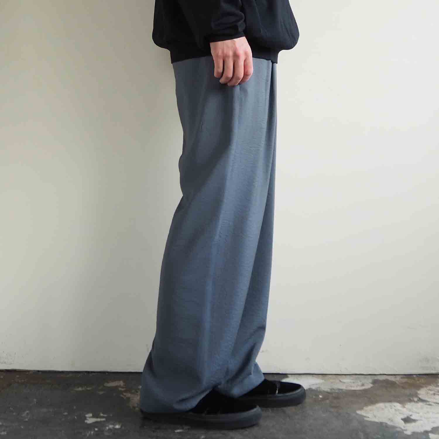 FANTASTICDAYS MENS ファンタスティックデイズ メンズ GATHER2P 2タックイージーパンツ GRAY