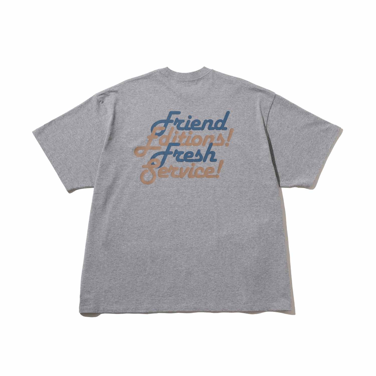 FRIEND EDITIONS × FreshService CORPORATE S/S TEE ”COMMUNITY” H.GRAY
