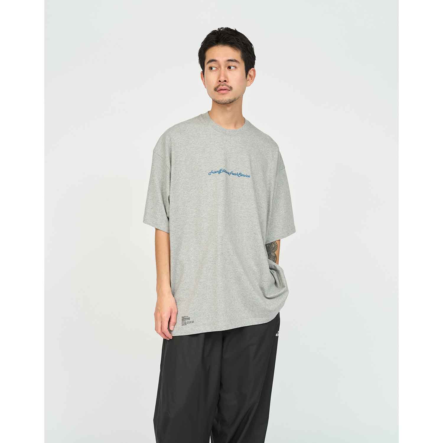 FRIEND EDITIONS × FreshService CORPORATE S/S TEE ”COMMUNITY” H.GRAY