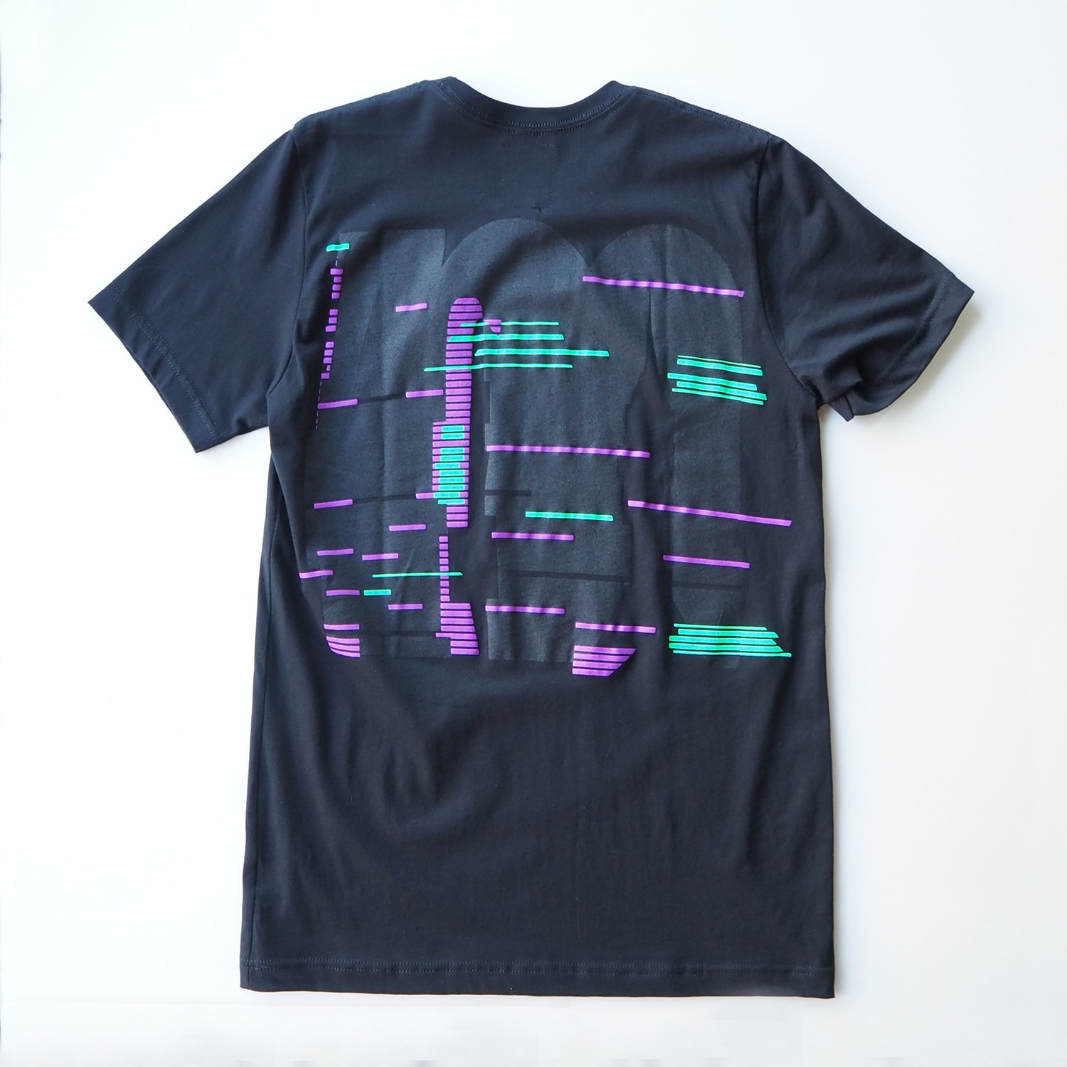 am / after midnight nyc エーエム アフターミッドナイト NOISE TEE プリントTシャツ ブラック