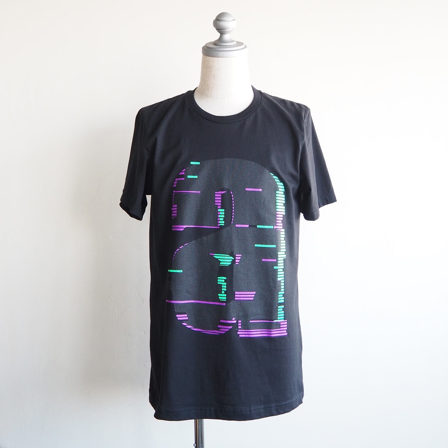 am / after midnight nyc エーエム アフターミッドナイト NOISE TEE プリントTシャツ ブラック