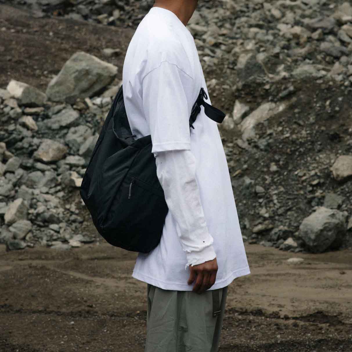 BAICYCLON by bagjack バイシクロンバイバッグジャック BCL-28 SHOULDER BAG ショルダーバッグ Black1 210D NYLON