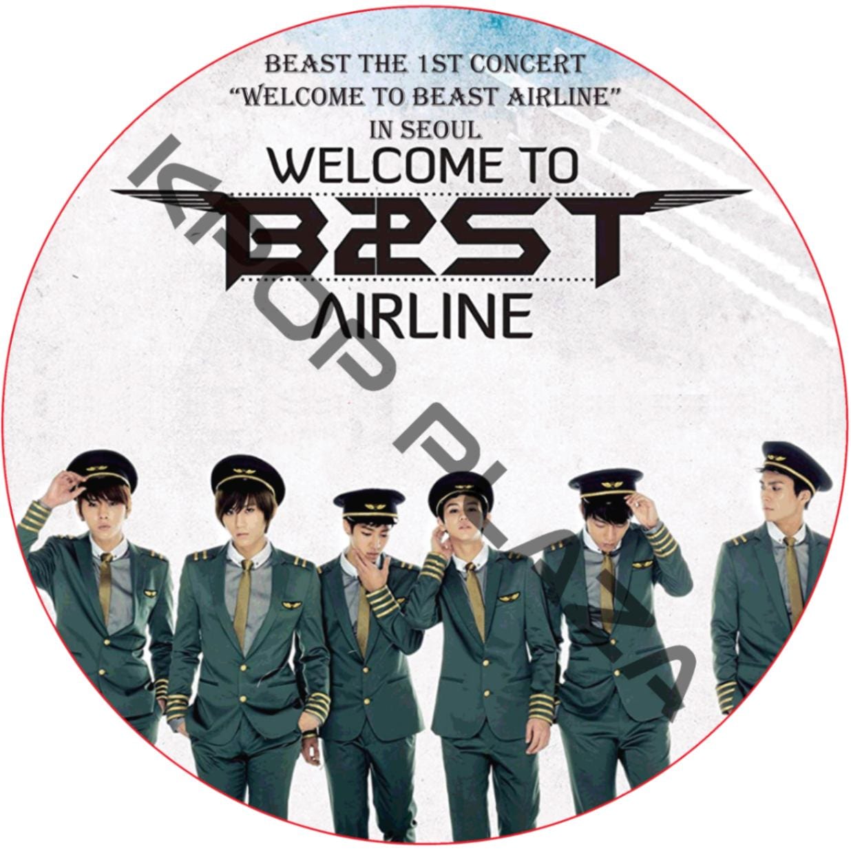 WELCOME TO BEAST AIRLINE 写真集＋DVD ミュージック