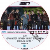 GOT7 COMEBACK LIVE TALK SPINNING TOP BETWEEN SECURITY INSECURITY (2019.05.20) ���ܸ���� / ���åȥ��֥� [K-POP DVD]