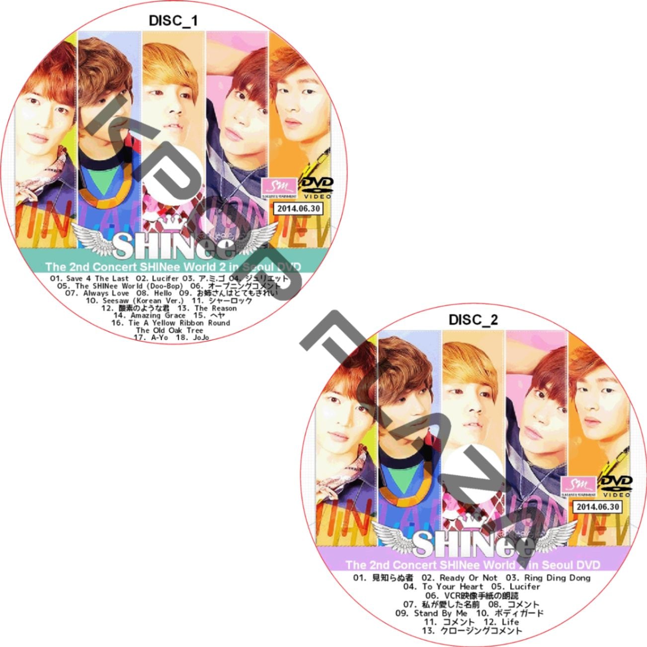 SHINee - The 1st Concert World 2DVD + Photobook 韓国盤 公式