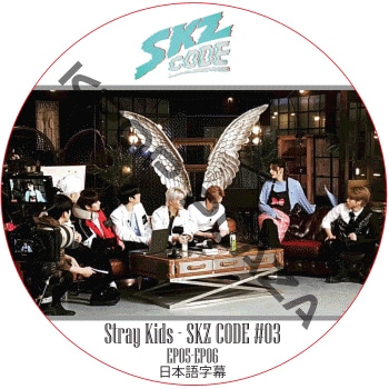 STRAY KIDS SKZ CODE #03 (EP05-EP06) ���ܸ���� / ���ȥ쥤���å� [K-POP DVD]