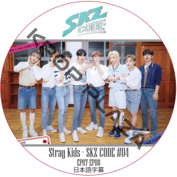 STRAY KIDS SKZ CODE #04 (EP07-EP08) ���ܸ���� / ���ȥ쥤���å� [K-POP DVD]