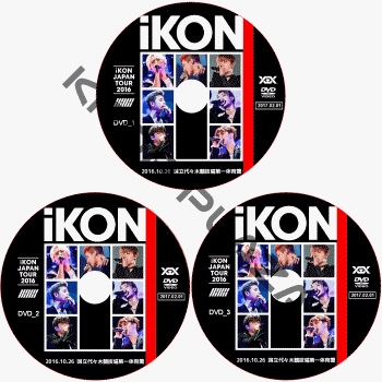 iKON JAPAN TOUR 2016 (3�祻�å�) / �������� [K-POP DVD]
