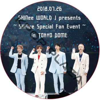 SHINee WORLD J presents SHINee Special Fan Event in TOKYO DOME / 㥤ˡ SHINee dvd [K-POP DVD]