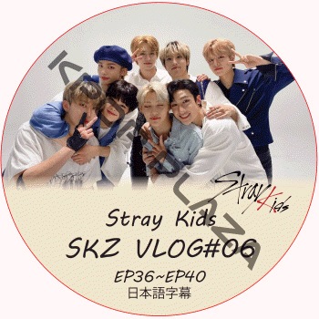 STRAY KIDS SKZ VLOG (EP36-EP40 #06) ���ܸ���� / ���ȥ쥤���å� [K-POP DVD]