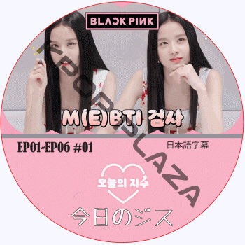 BLACKPINK Υ (EP01-EP06 #01) ܸ / ֥åԥ ˡ BLACKPINK DVD Today's Jisoo [K-POP DVD]