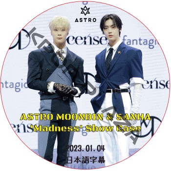 ASTRO MOONBIN & SANHA 'MADNESS' Showcase (2023.01.04) ���ܸ���� / �����ȥ� ASTRO DVD ���ӥ�, ����� [K-POP DVD]