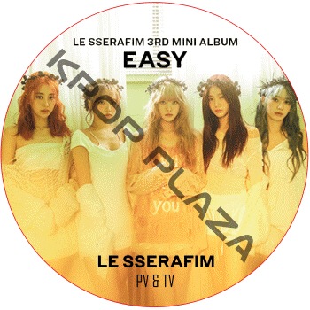 LE SSERAFIM PV & TV COLLECTION (EASY) /  ե LE SSERAFIM [K-POP DVD]