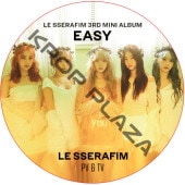 LE SSERAFIM PV & TV COLLECTION (EASY) / �� ����ե��� LE SSERAFIM [K-POP DVD]