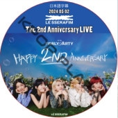 LE SSERAFIM The 2nd Anniversary LIVE (2024.05.02) ���ܸ���� / �� ����ե��� [K-POP DVD]