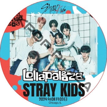 STRAY KIDS 2024 Lollapalooza (2024.08.03) ���ܸ����ʤ� / ���ȥ쥤���å� SKZ DVD [K-POP DVD]