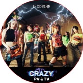 LE SSERAFIM PV & TV COLLECTION (CRAZY)  [K-POP DVD]