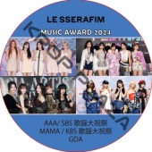 LE SSERAFIM CUT MUSIC AWARDS 2024 / AAA, MAMA, GDA, SBS ������˺�, KBS ������˺� [K-POP DVD]