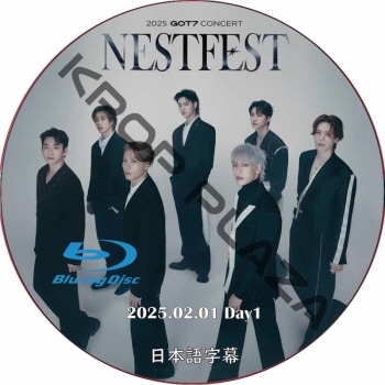 [Blu-ray] 2025 GOT7 CONCERT [NESTFEST] Day1 (2025.02.01) ���ܸ���� / ���åȥ��֥� [K-POP DVD]