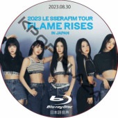 [Blu-ray] 2023 LE SSERAFIM TOUR ��FLAME RISES�� IN JAPAN (2023.08.30) ���ܸ첻�� / �� ����ե��� LE SSERAFIM DVD ���󥵡��� [K-POP DVD]