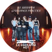 LE SSERAFIM 2025 DANCE PRACTICE (HOT) / 륻ե [K-POP DVD]