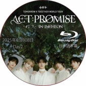 [Blu-ray] TOMORROW X TOGETHER WORLD TOUR [ACT : PROMISE] EP2 IN INCHEON Day2 (2025.03.08) ܸ / TXT DVD [K-POP DVD]