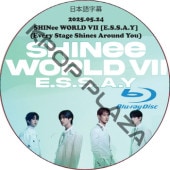 [Blu-ray] SHINee WORLD VII [E.S.S.A.Y] (Every Stage Shines Around You) In Seoul Day1 (2025.05.24) ܸ / 㥤ˡ shinee dvd [K-POP DVD]