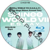 [Blu-ray] SHINee WORLD VII [E.S.S.A.Y] (Every Stage Shines Around You) In Seoul Day2 (2025.05.25) ܸ / 㥤ˡ shinee dvd [K-POP DVD]
