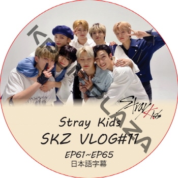 STRAY KIDS SKZ VLOG (EP61-EP65 #11) ���ܸ���� / ���ȥ쥤���å� [K-POP DVD]