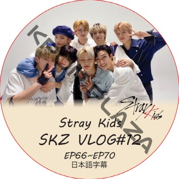 STRAY KIDS SKZ VLOG (EP66-EP70 #12) ���ܸ���� / ���ȥ쥤���å� [K-POP DVD]