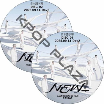 SEVENTEEN WORLD TOUR [NEW] IN INCHEON Day2 (2025.09.14 #2�祻�å�) ���ܸ���� / SVT DVD ���֥� [K-POP DVD]