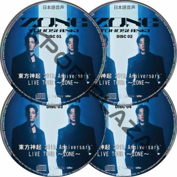 �������� 20th anniversary live tour [zone] (#4�祻�å�) ���ܸ첻�� / TVXQ �����ߥ� ���� CHANGMIN YUNHO [K-POP DVD]