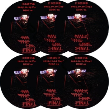 ENHYPEN WORLD TOUR 'WALK THE LINE' : FINAL IN SEOUL Day1-3 (25.10.24-25.10.26 #6祻å) ܸ / ϥץ ENHYPEN DVD [K-POP DVD]