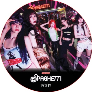 LE SSERAFIM PV & TV COLLECTION (SPAGHETTI) / �륻��ե��� [K-POP DVD]