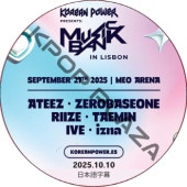 �ߥ塼���å��Х� in �ꥹ�ܥ� (2025.10.10) ���ܸ���� / [�б�� : �ѥ����ܥ���, �ƥߥ� (SHINee), ATEEZ, IVE, RIIZE, ZEROBASEONE, izna ¾] [K-POP DVD]