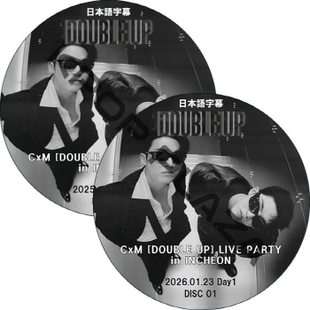 CxM [DOUBLE UP] LIVE PARTY in INCHEON Day1 (26.01.23 #2�祻�å�) ���ܸ���� / Mingyu, S.Coups SVT DVD ���֥� [K-POP DVD]