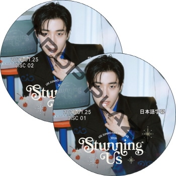 2026 LEE JUNHO FAN MEETING [STUNNING US] (26.01.25 #2�祻�å�) ���ܸ���� / ����� �ġ��ԡ����� 2PM DVD [K-POP DVD]