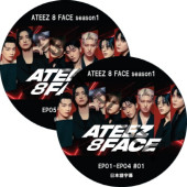 ATEEZ 8 FACE season1 (EP01-EP08 #2�祻�å�) ���ܸ���� / ATEEZ [K-POP DVD]