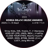 2025 KOREA GRAND MUSIC AWARDS ��åɥ����ڥå� (25.11.15) ���ܸ����ʤ� / [�б�� : Stray Kids, IVE, KISS OF LIFE, KickFlip, BTOB, SUHO (EXO) ¾] [K-POP DVD] 